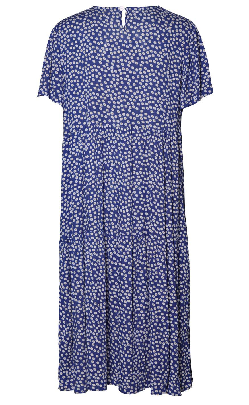 Say INA Copenhagen Kjole - Selma - Blue Flower