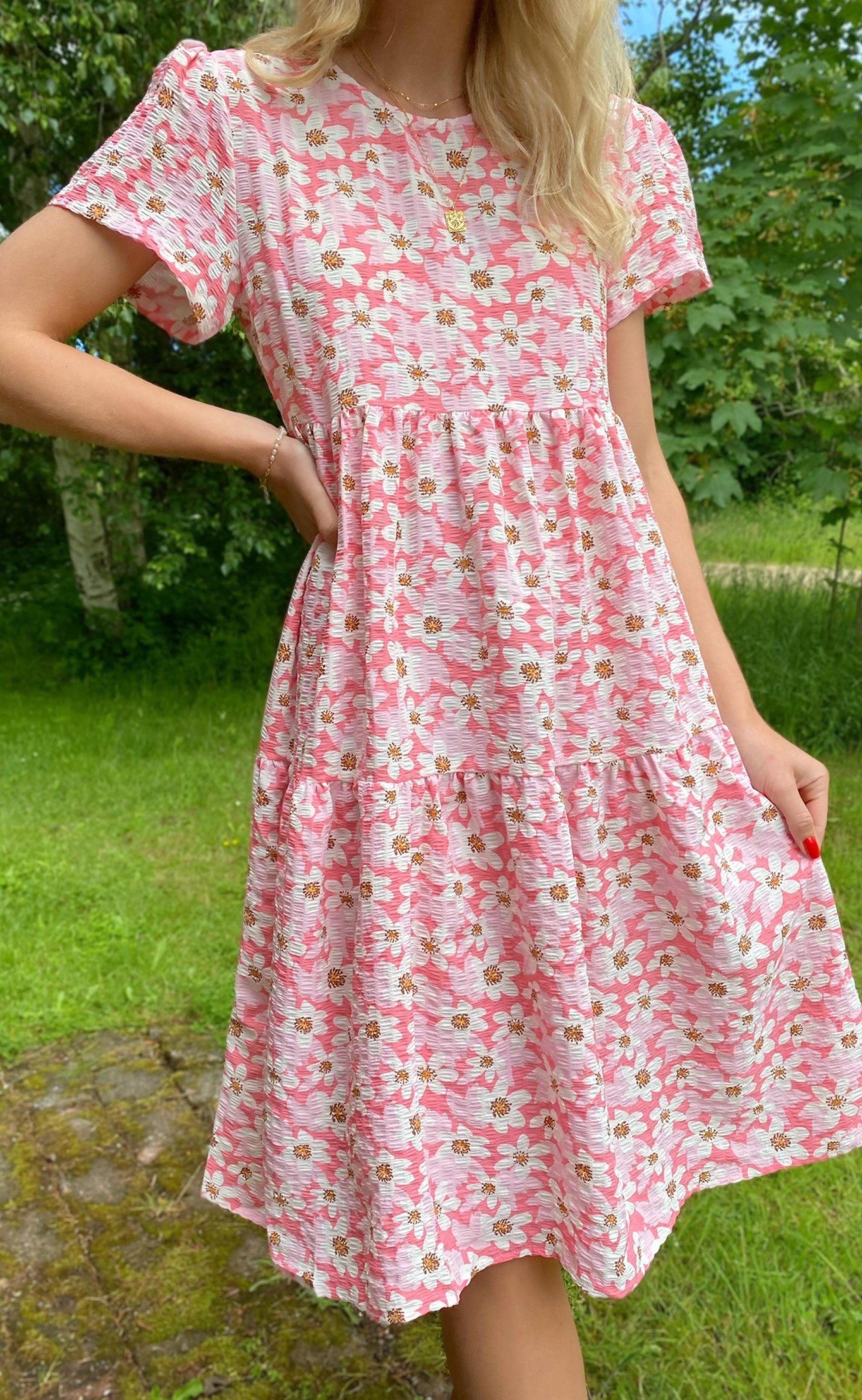 Say INA Copenhagen Kjole - Selma - Rose Flower