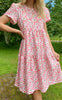 Say INA Copenhagen Kjole - Selma - Rose Flower