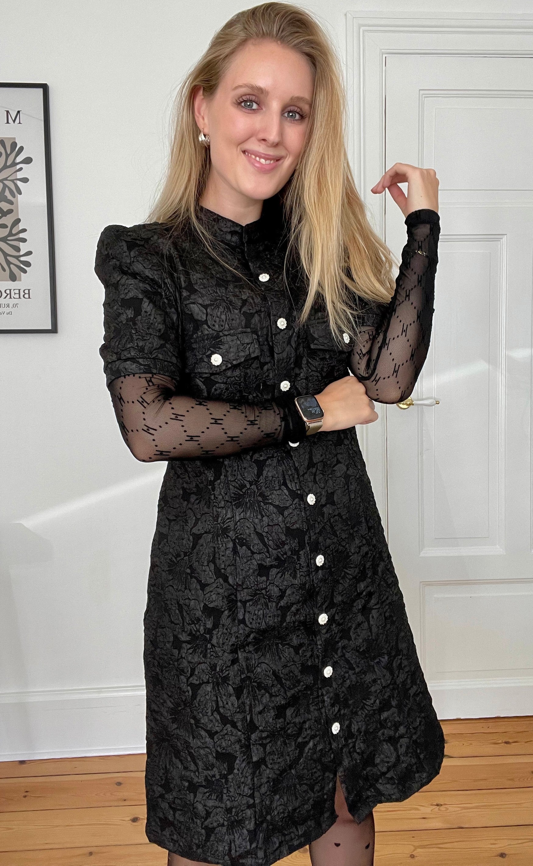 Say INA Copenhagen Kjole - Sisse - Shiny Black