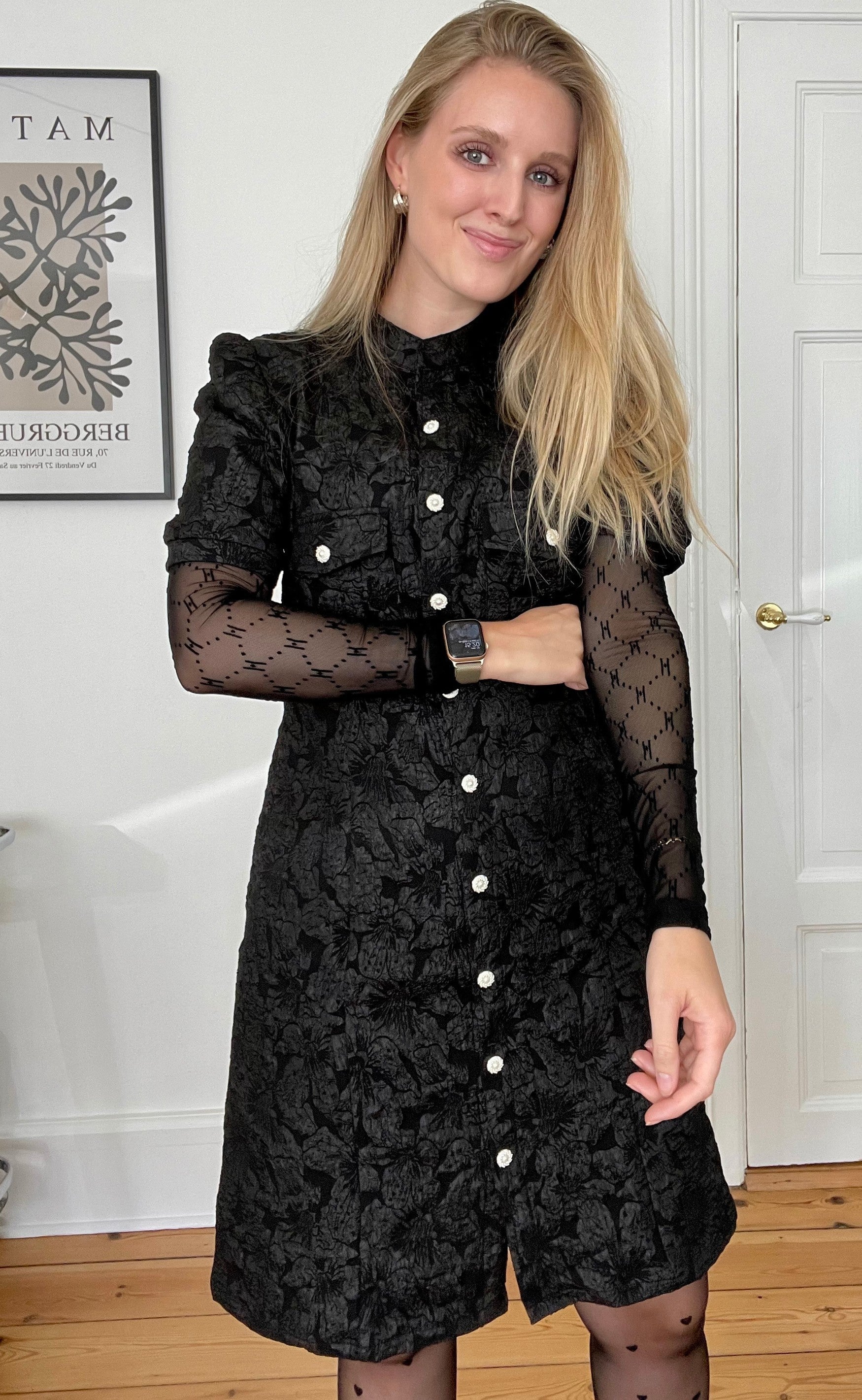 Say INA Copenhagen Kjole - Sisse - Shiny Black