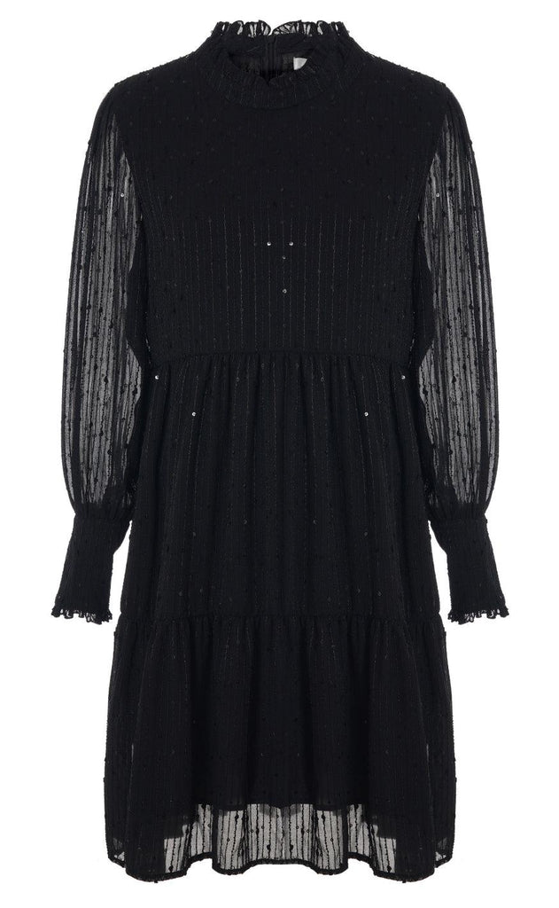 Say INA Copenhagen Kjole - Stina - Black Sequin