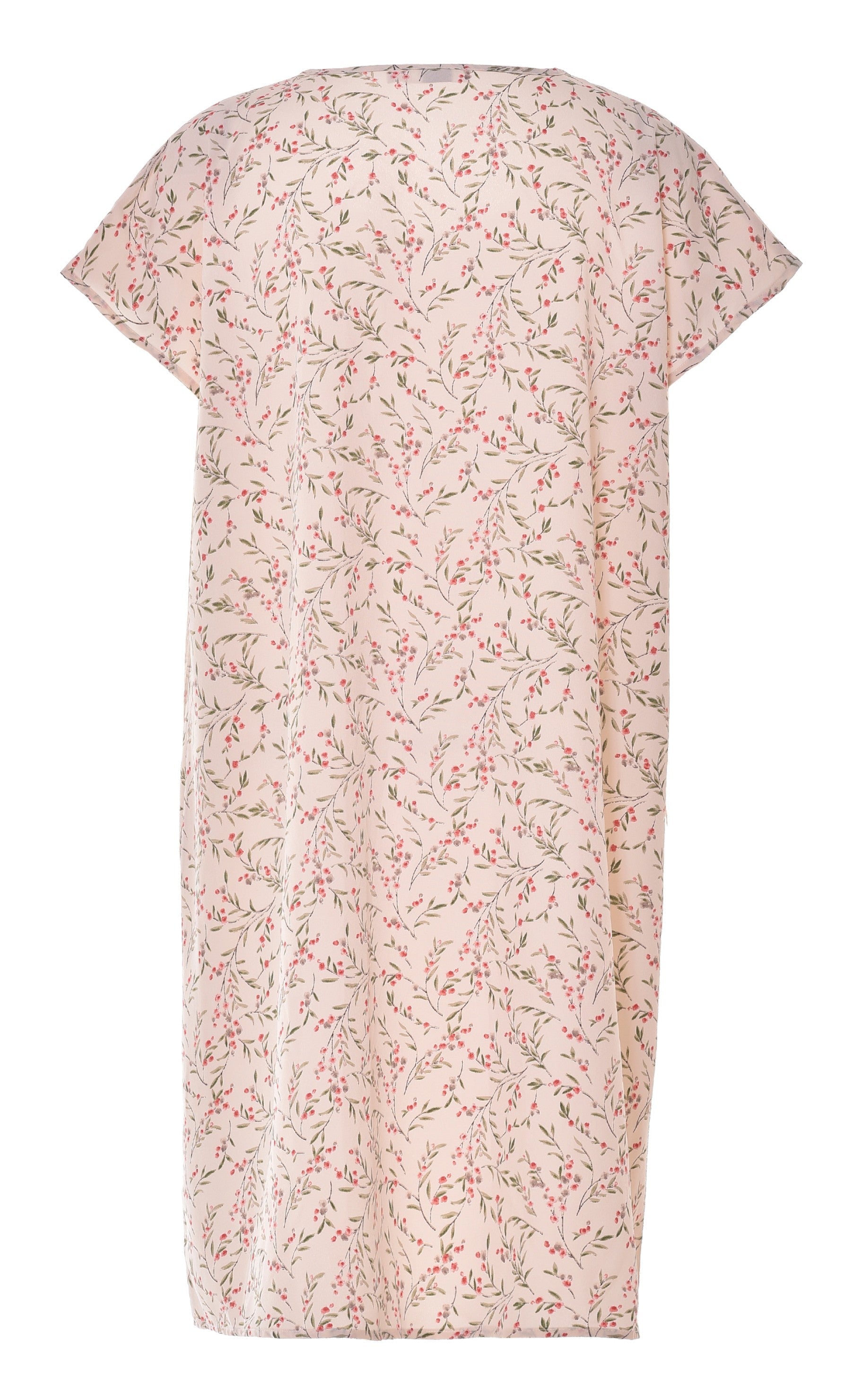 Say INA Copenhagen Kjole - Tina - White / Rose Flower