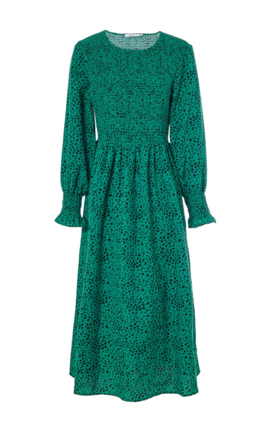 Say INA Copenhagen Kjole - Veronica - Green Leo