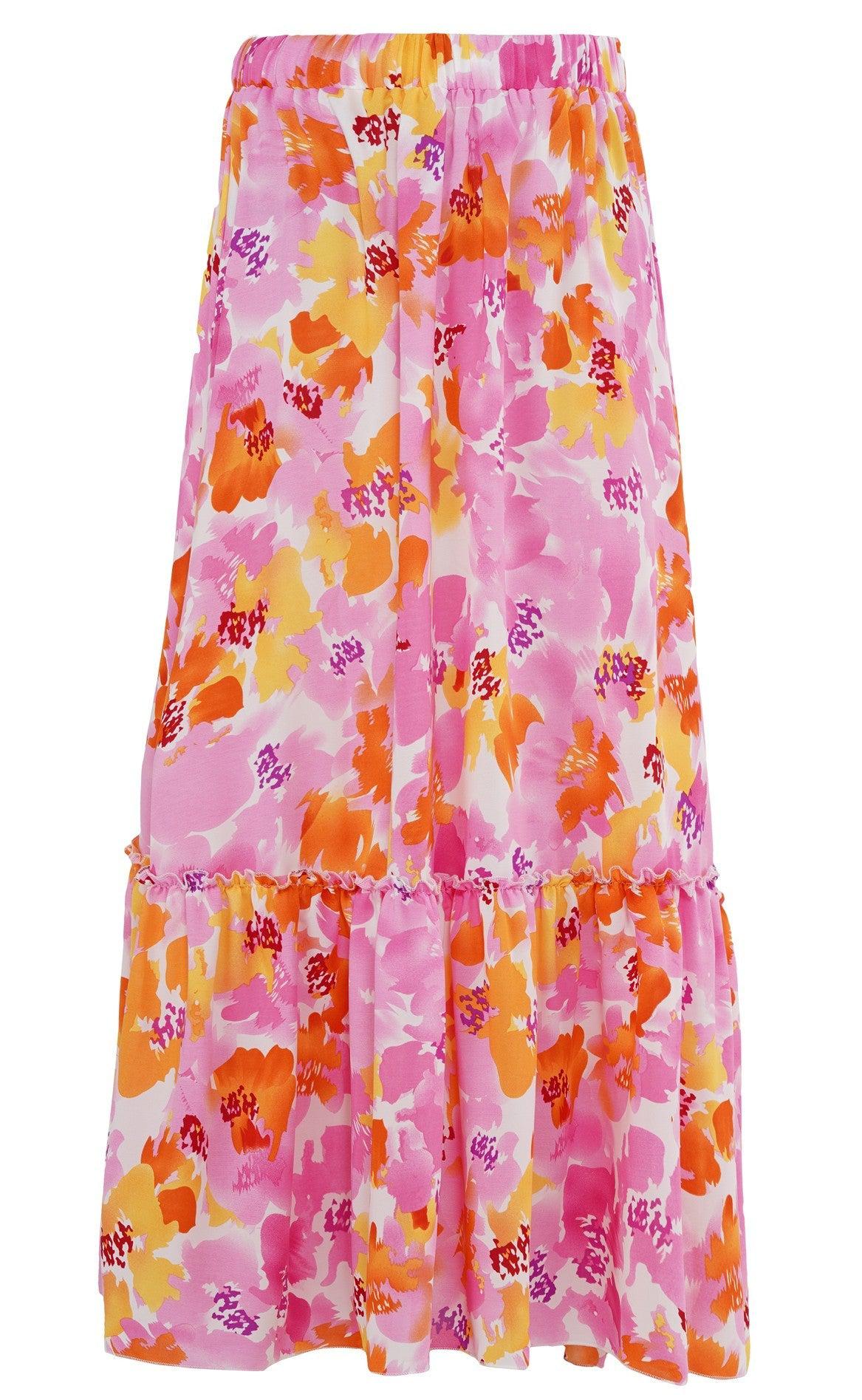Say INA Copenhagen Nederdel - Hanna - Tropical Flowers
