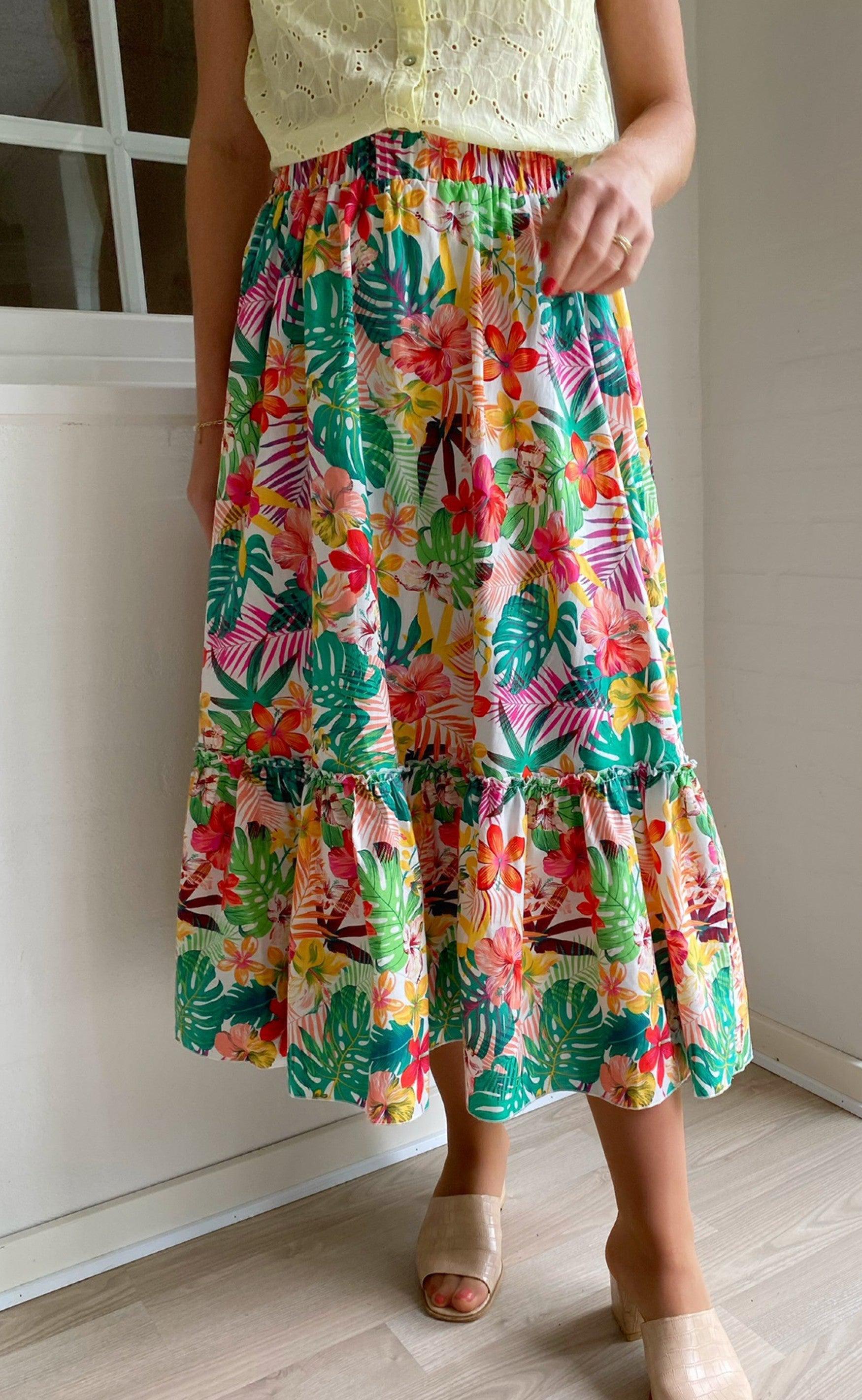 Say INA Copenhagen Nederdel - Hanna - Tropical
