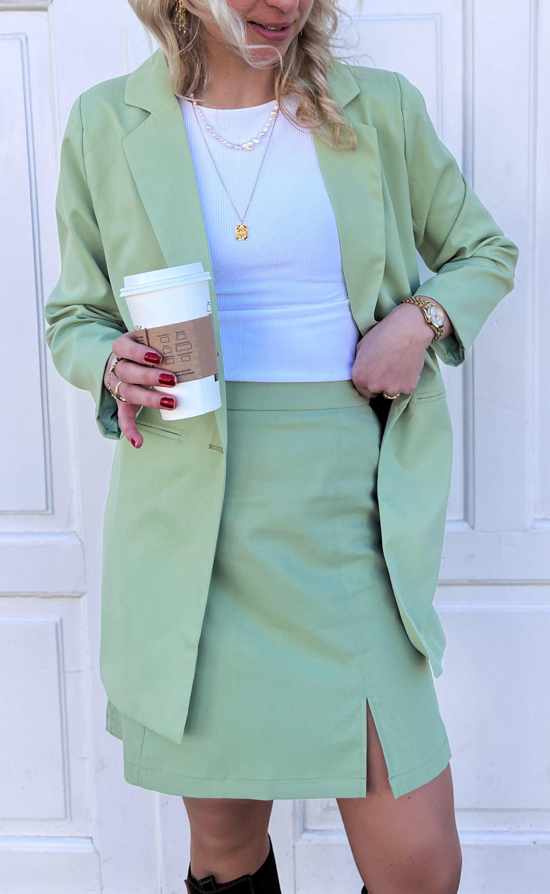 Say INA Copenhagen Nederdel - Mai - Light Green