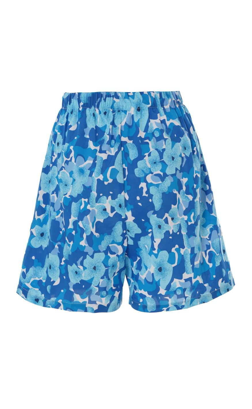 Say INA Copenhagen Shorts - Amelia - Blue Flower