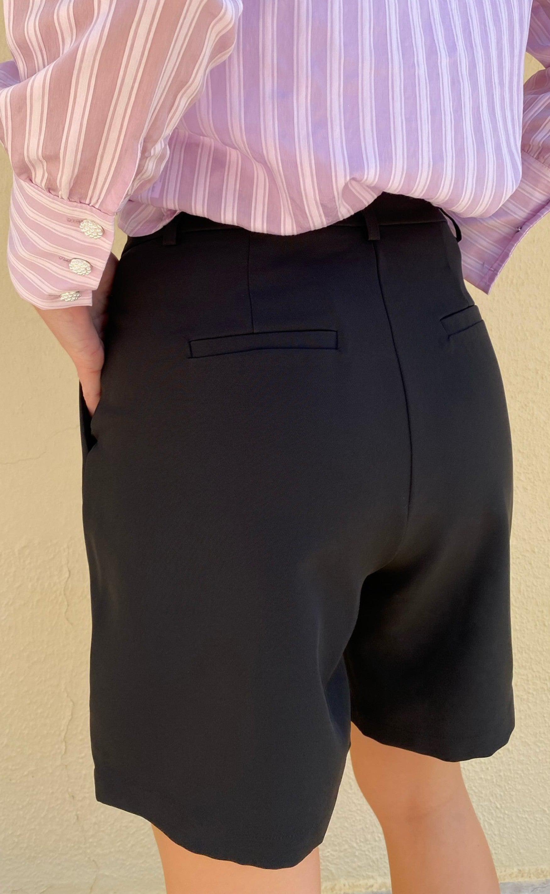 Say INA Copenhagen Shorts - Mai - Black
