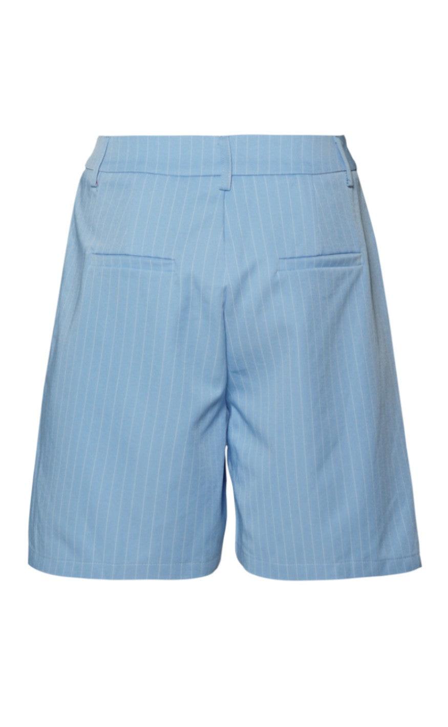 Say INA Copenhagen Shorts - Mai - Blue Pinstripe