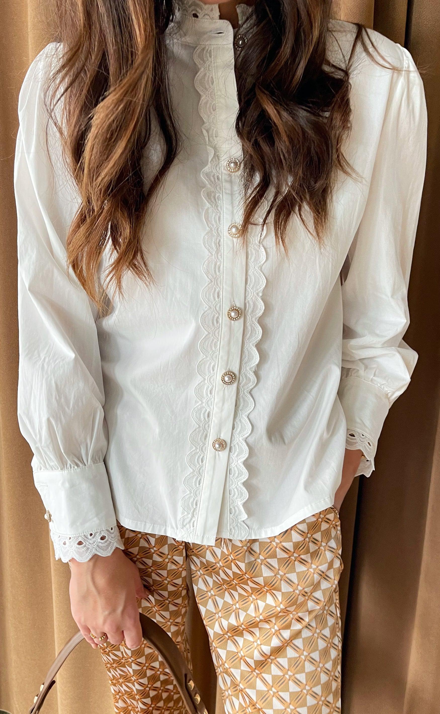 Say INA Copenhagen Skjorte - Ellie - White
