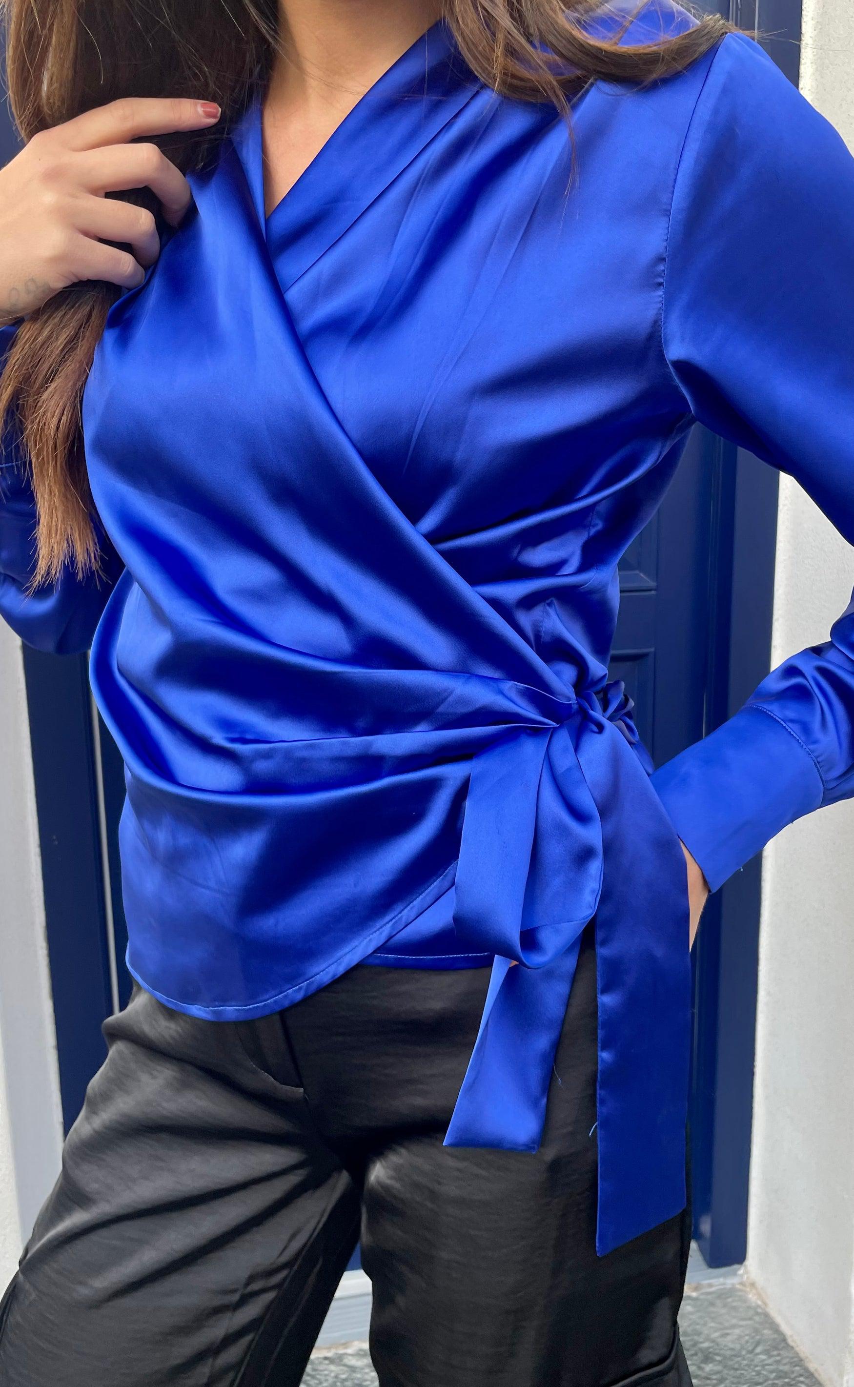Say INA Copenhagen Skjorte - Josse - Dark Blue