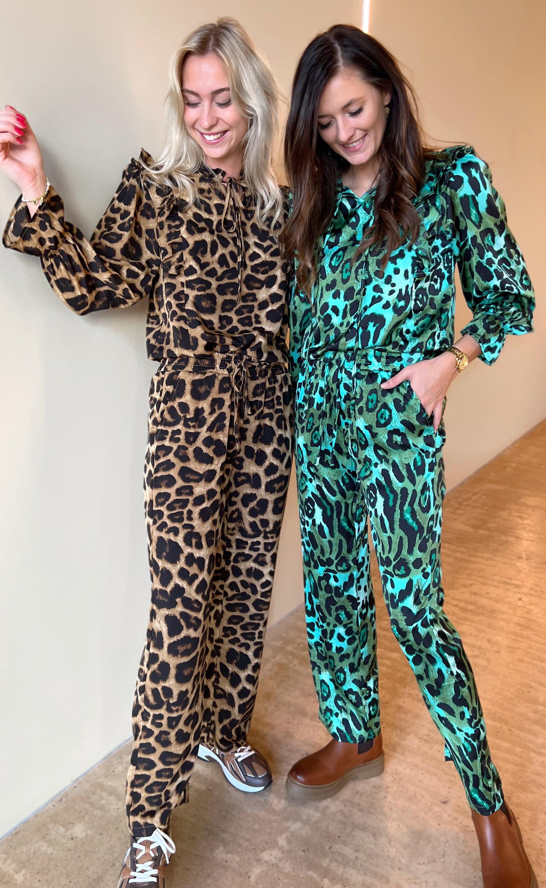Say INA Copenhagen Skjorte - Julia - Green Leo
