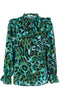 Say INA Copenhagen Skjorte - Julia - Green Leo
