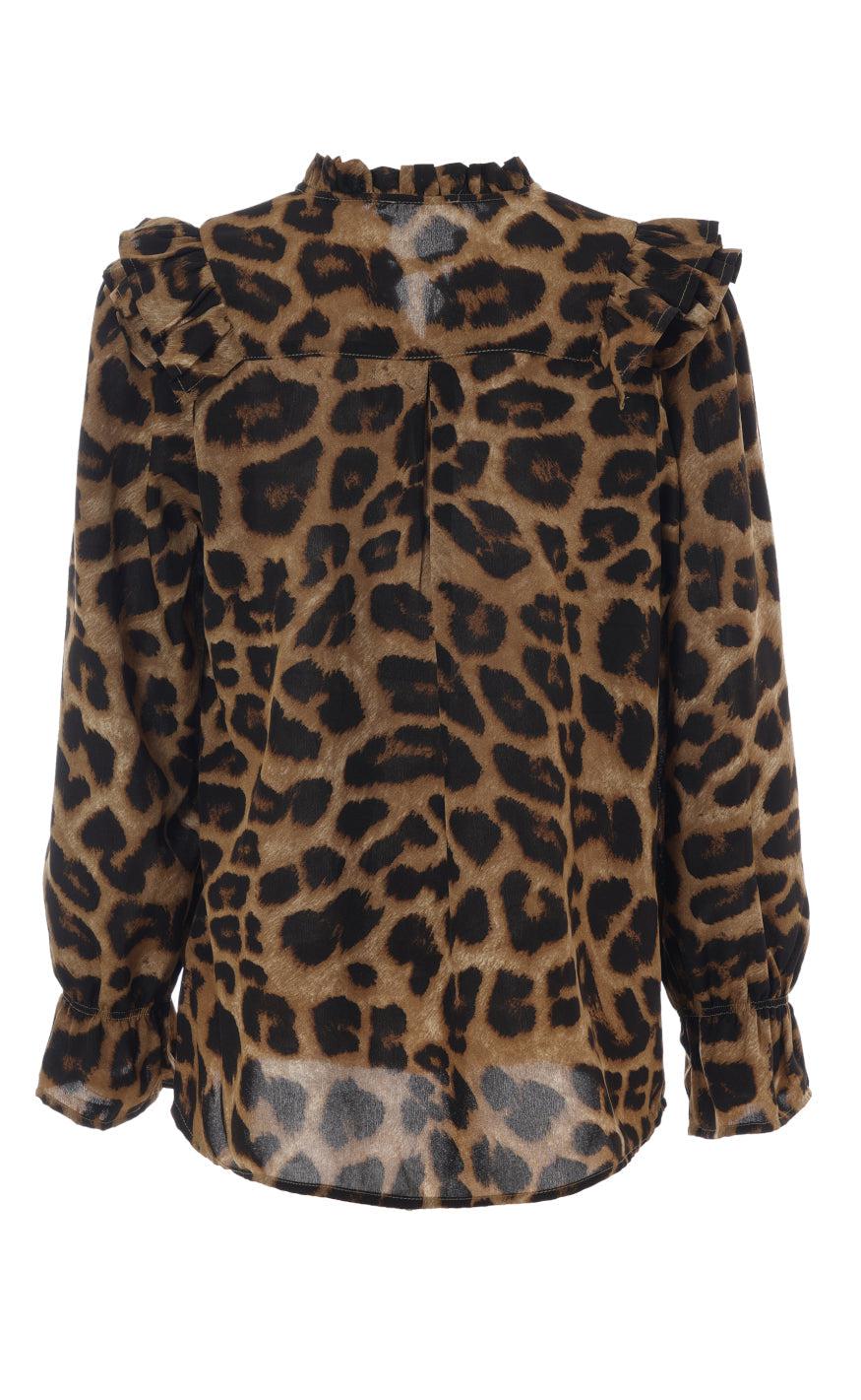 Say INA Copenhagen Skjorte - Julia - Leopard