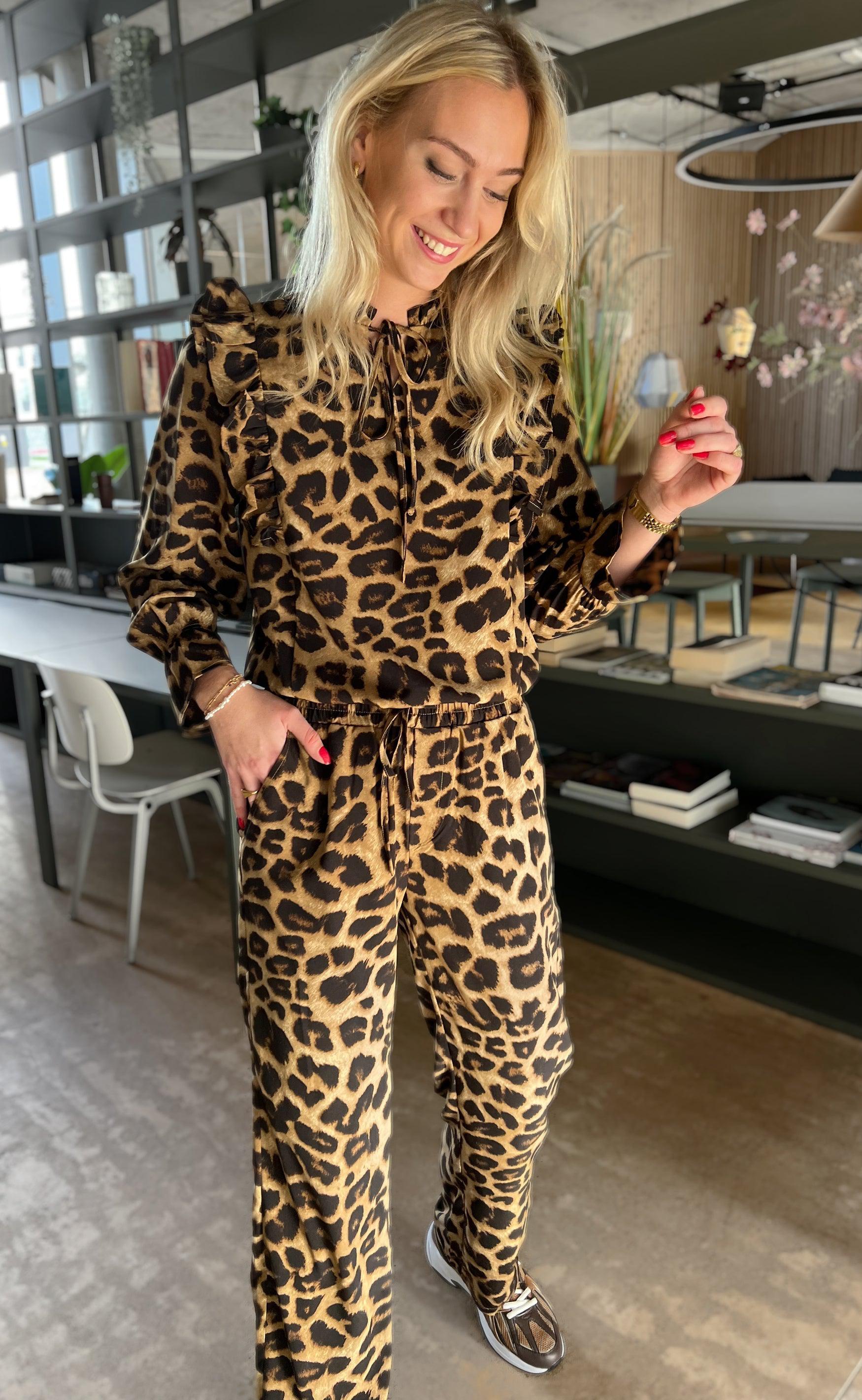 Say INA Copenhagen Skjorte - Julia - Leopard