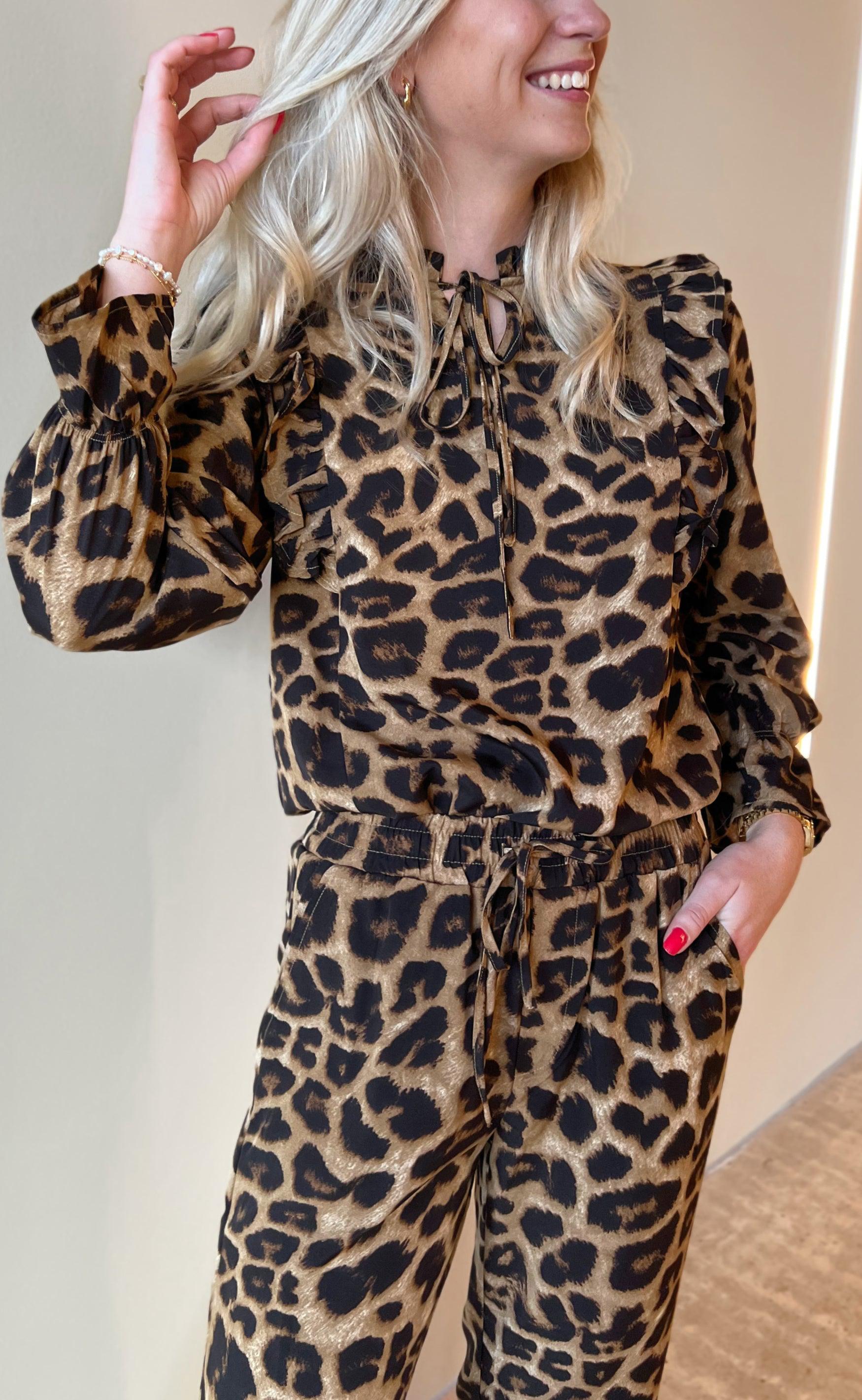 Say INA Copenhagen Skjorte - Julia - Leopard
