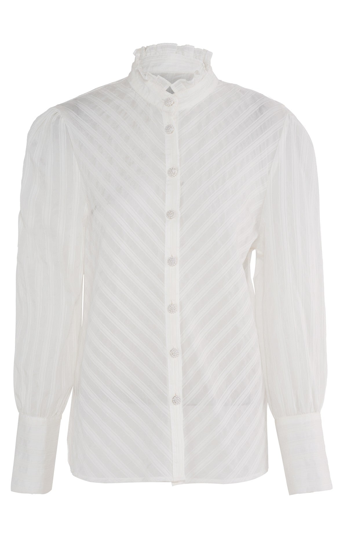Say INA Copenhagen Skjorte - Sophia - White Striped