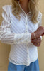 Say INA Copenhagen Skjorte - Sophia - White Striped