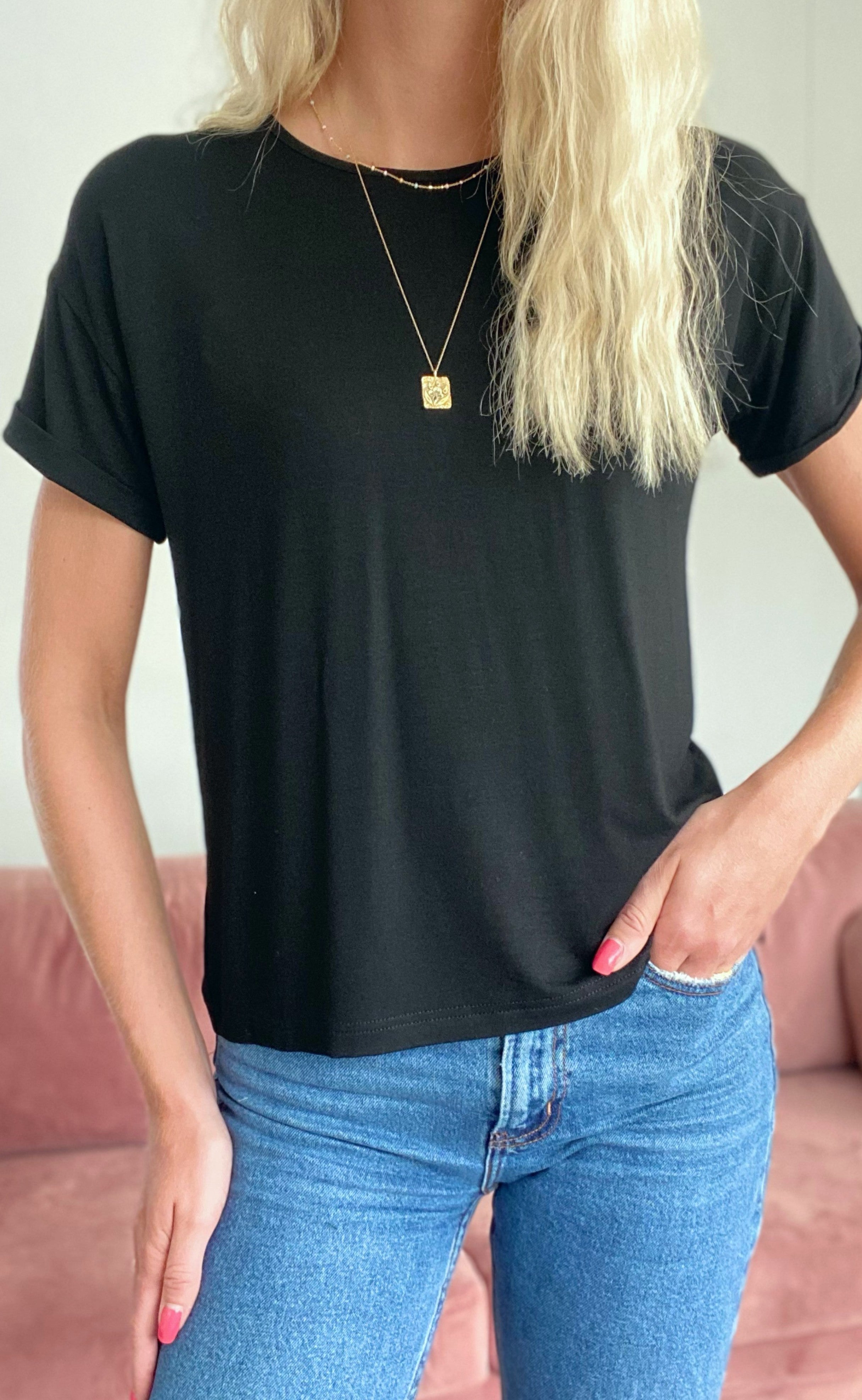 Say INA Copenhagen T-shirt - Lene - Black