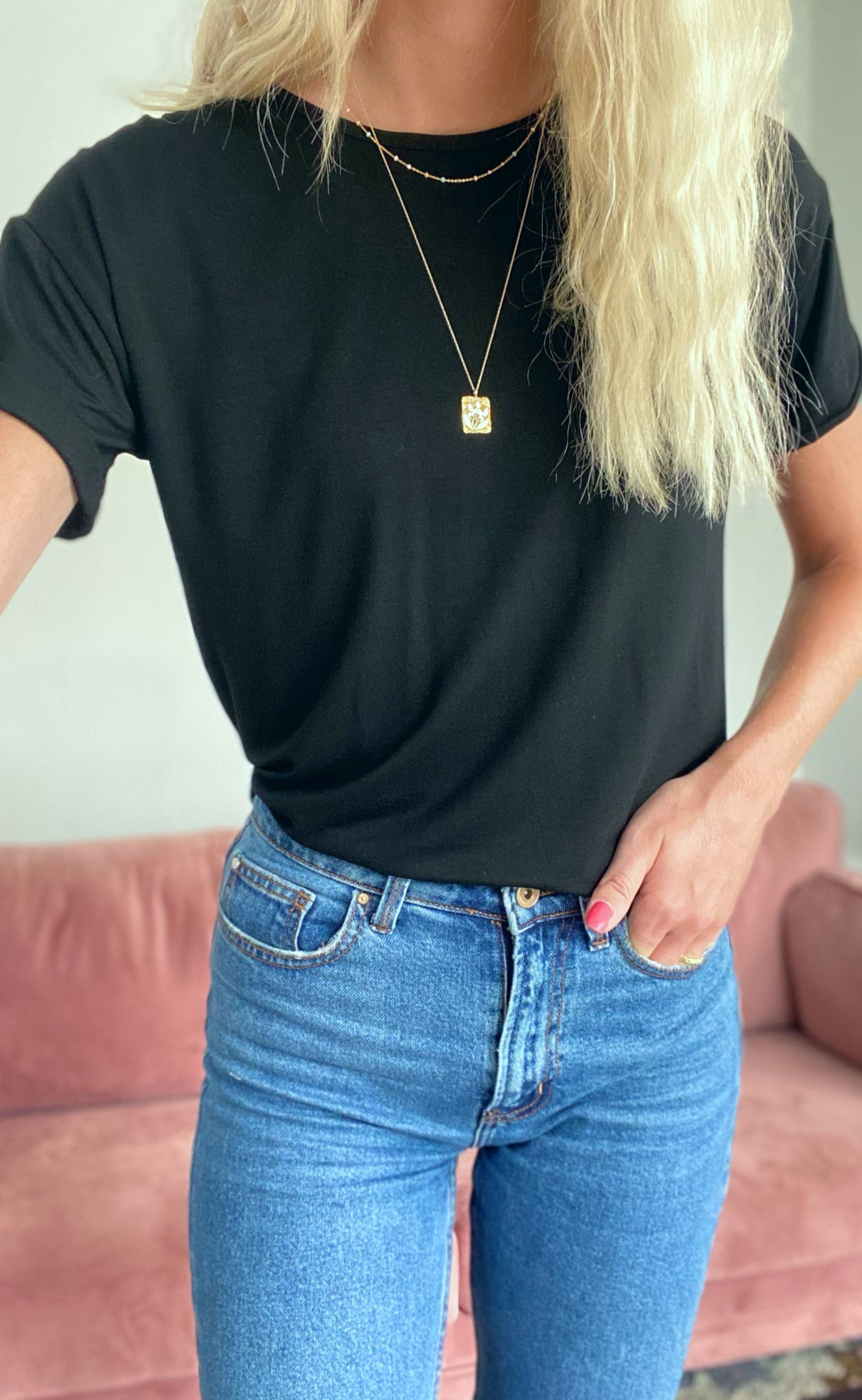 Say INA Copenhagen T-shirt - Lene - Black
