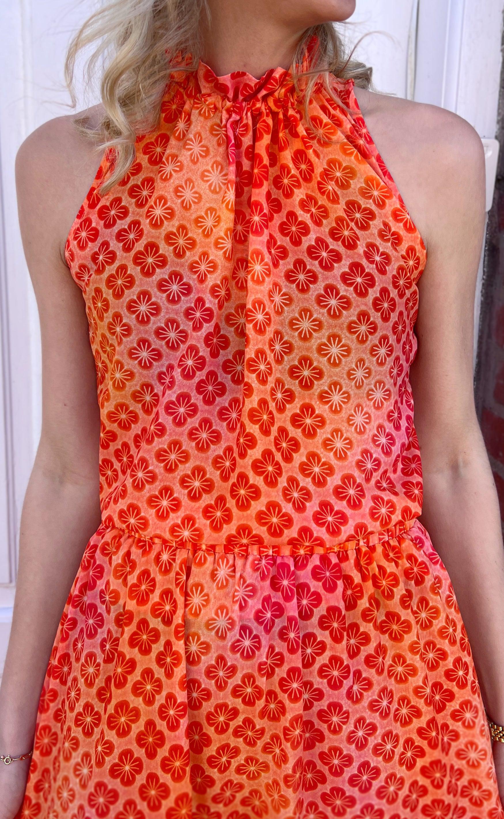 Say INA Copenhagen Top - Ellen - Flame (vendbar)