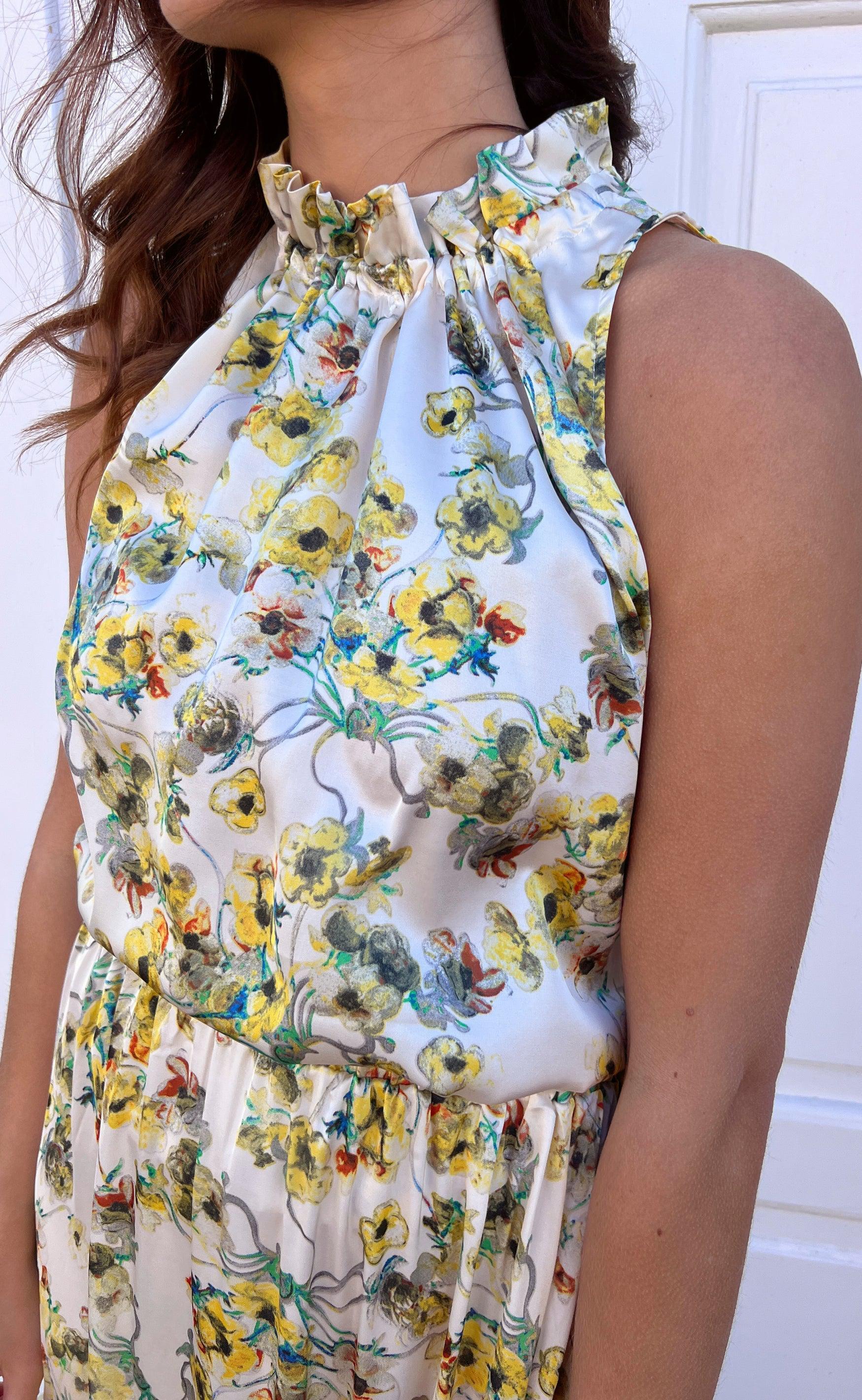 Say INA Copenhagen Top - Ellen - White Summer (vendbar)