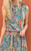 Say INA Copenhagen Top - Karo - Mixed Paisley