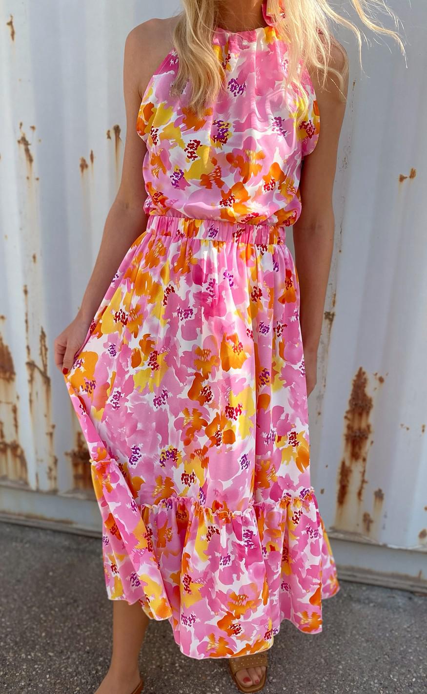 Say INA Copenhagen Top - Karo - Tropical Flowers