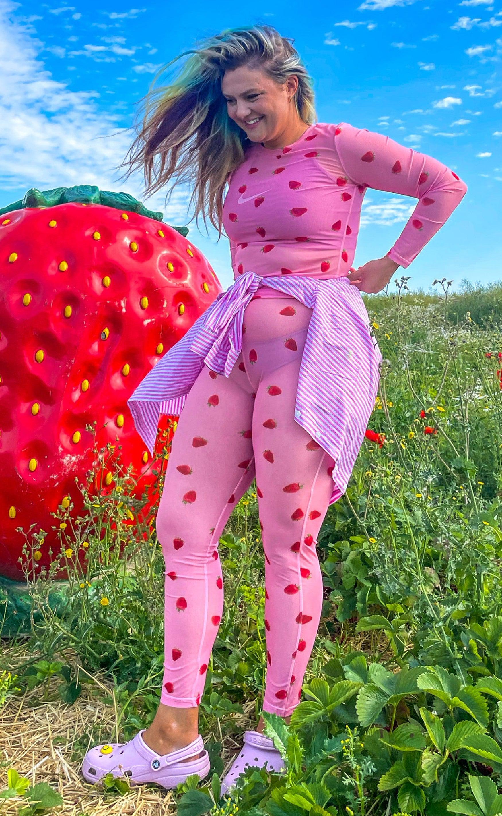 Sejer INKLUSIV Leggings - Svaneke - Jordbær