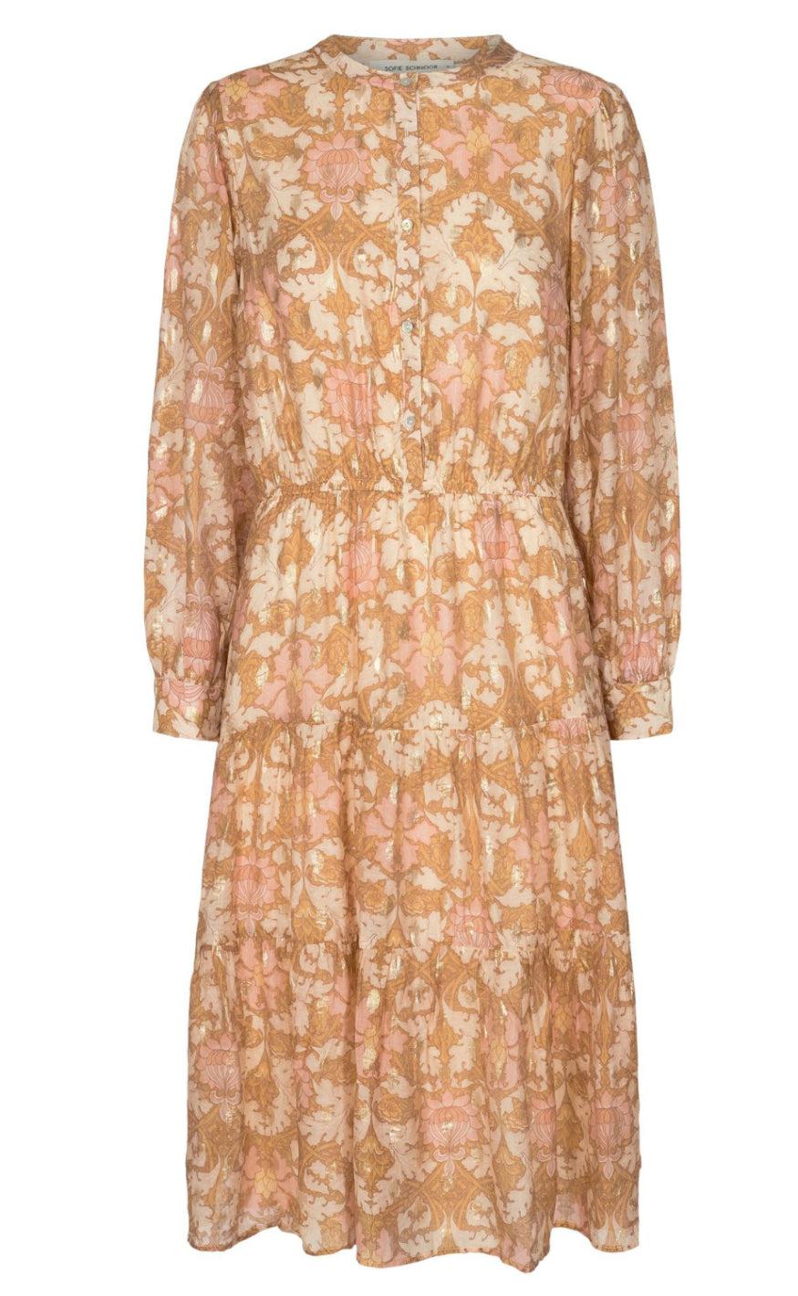 Sofie Schnoor Kjole S211228 - Abbi - Dark Yellow