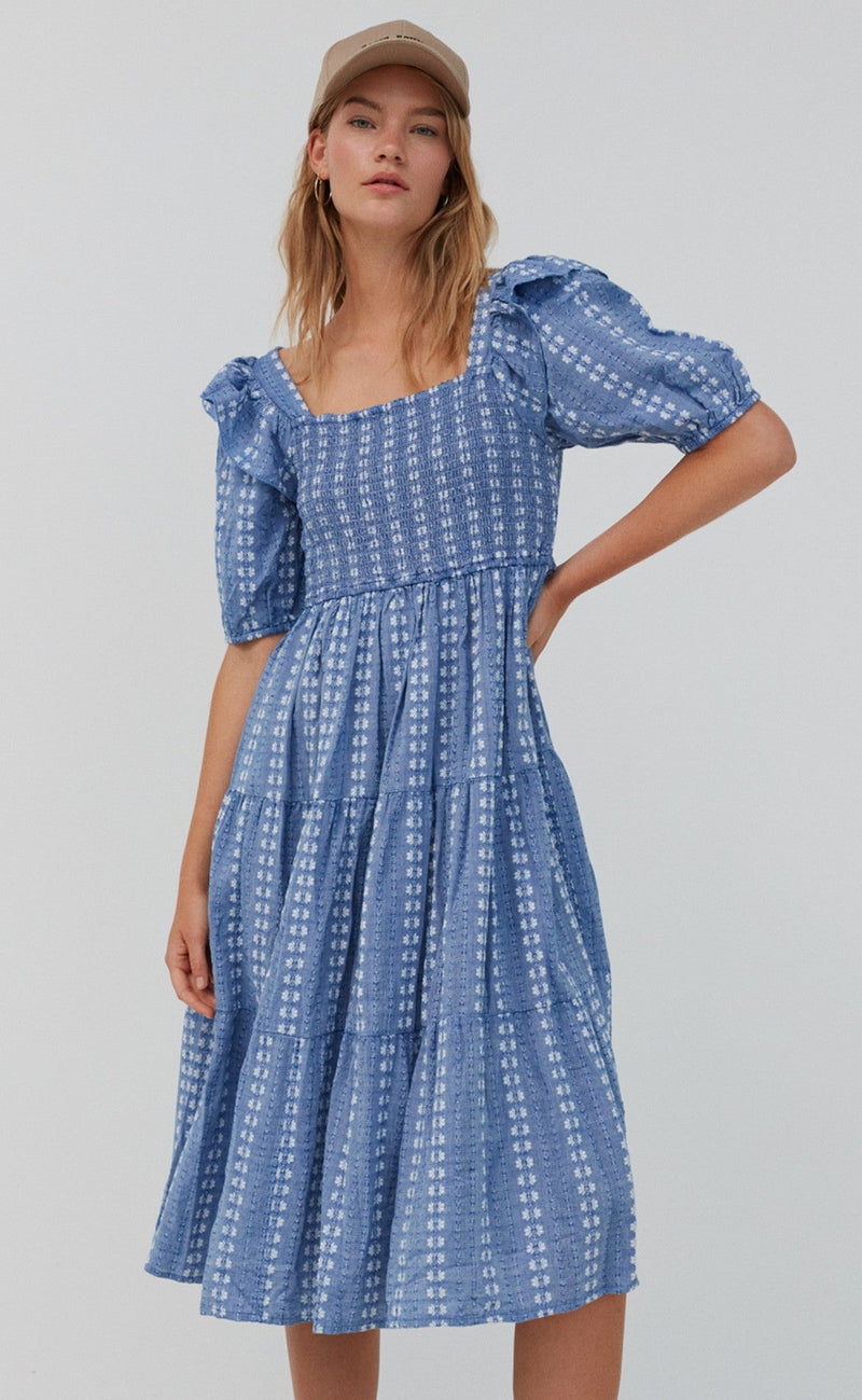 Sofie Schnoor Kjole - S222335 - Blue