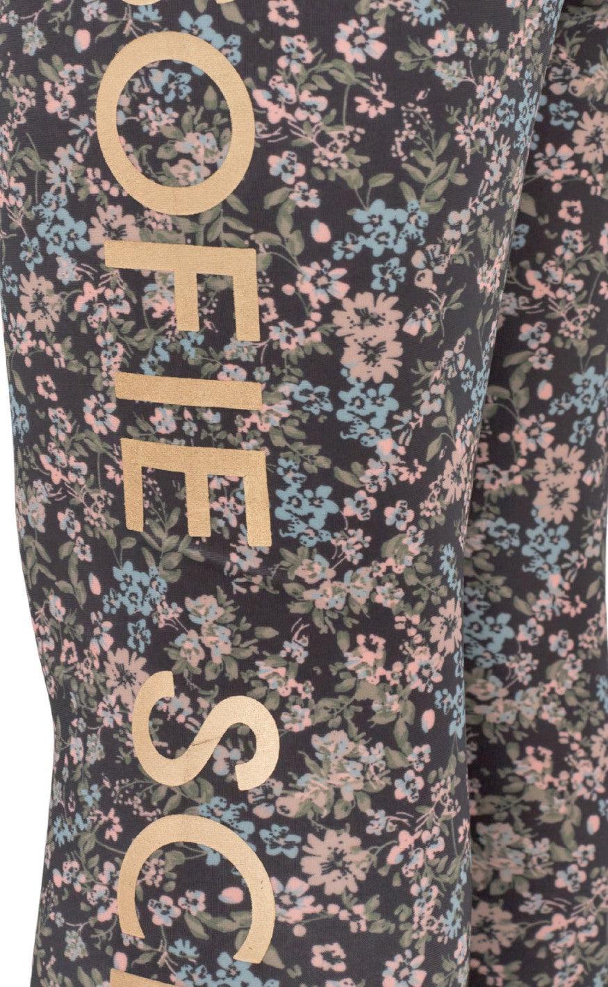 Sofie Schnoor Leggings - S222338 - Black Flower