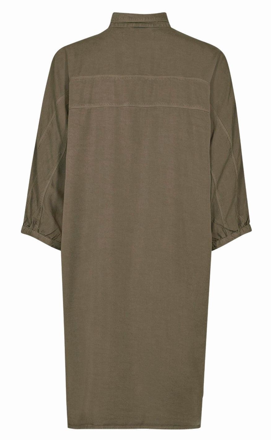 Sofie Schnoor Skjortekjole - S213285 - Dark Green
