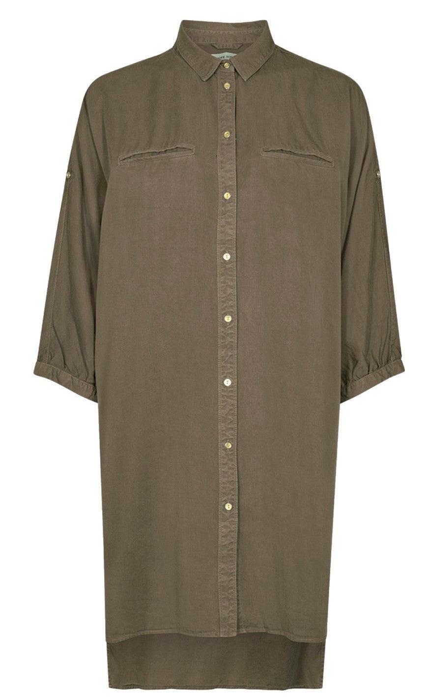 Sofie Schnoor Skjortekjole - S213285 - Dark Green