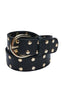 Tim & Simonsen Bælte - Anni Stud - Black / Gold