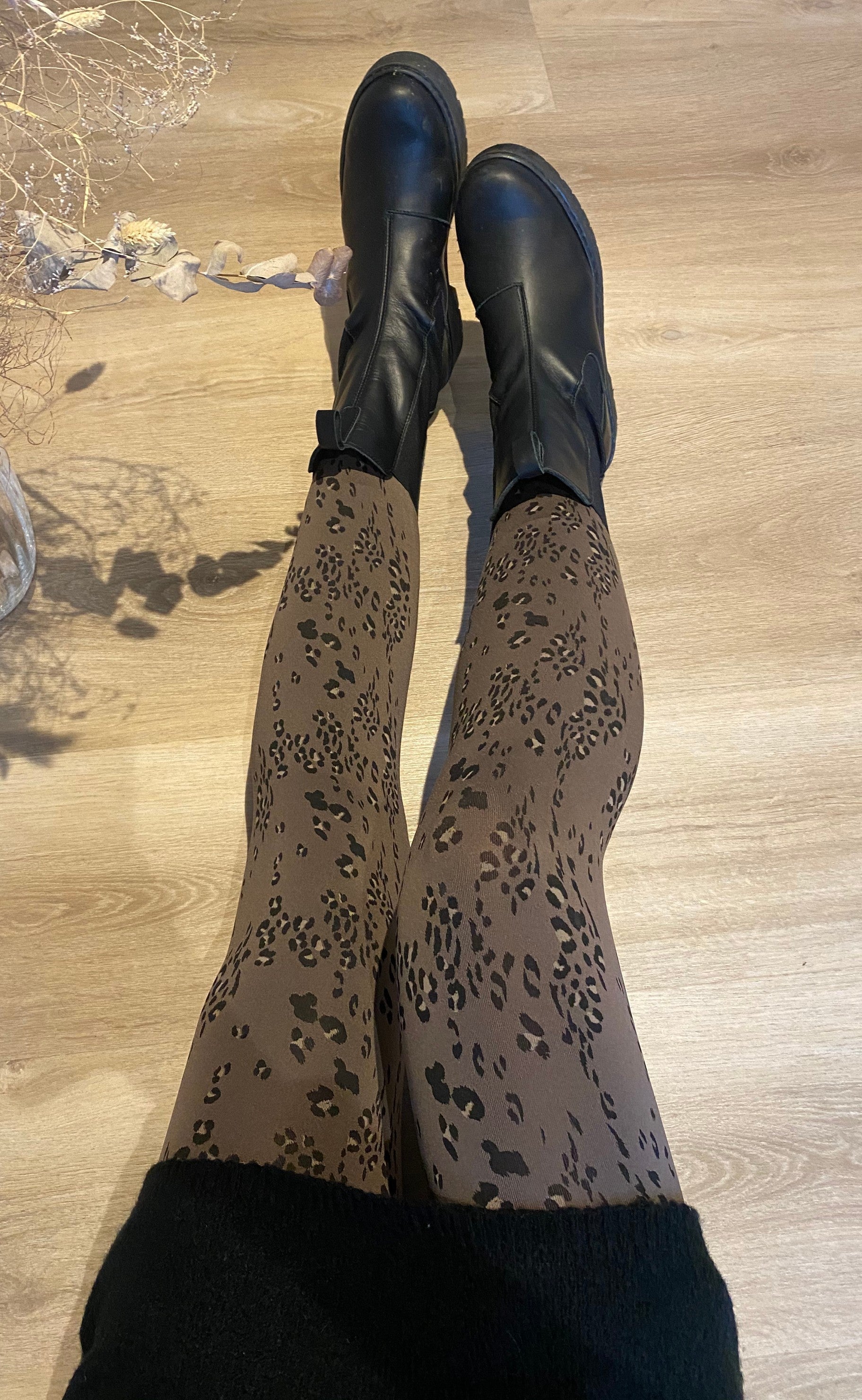 Tim & Simonsen Legging - Leopard - Taupe