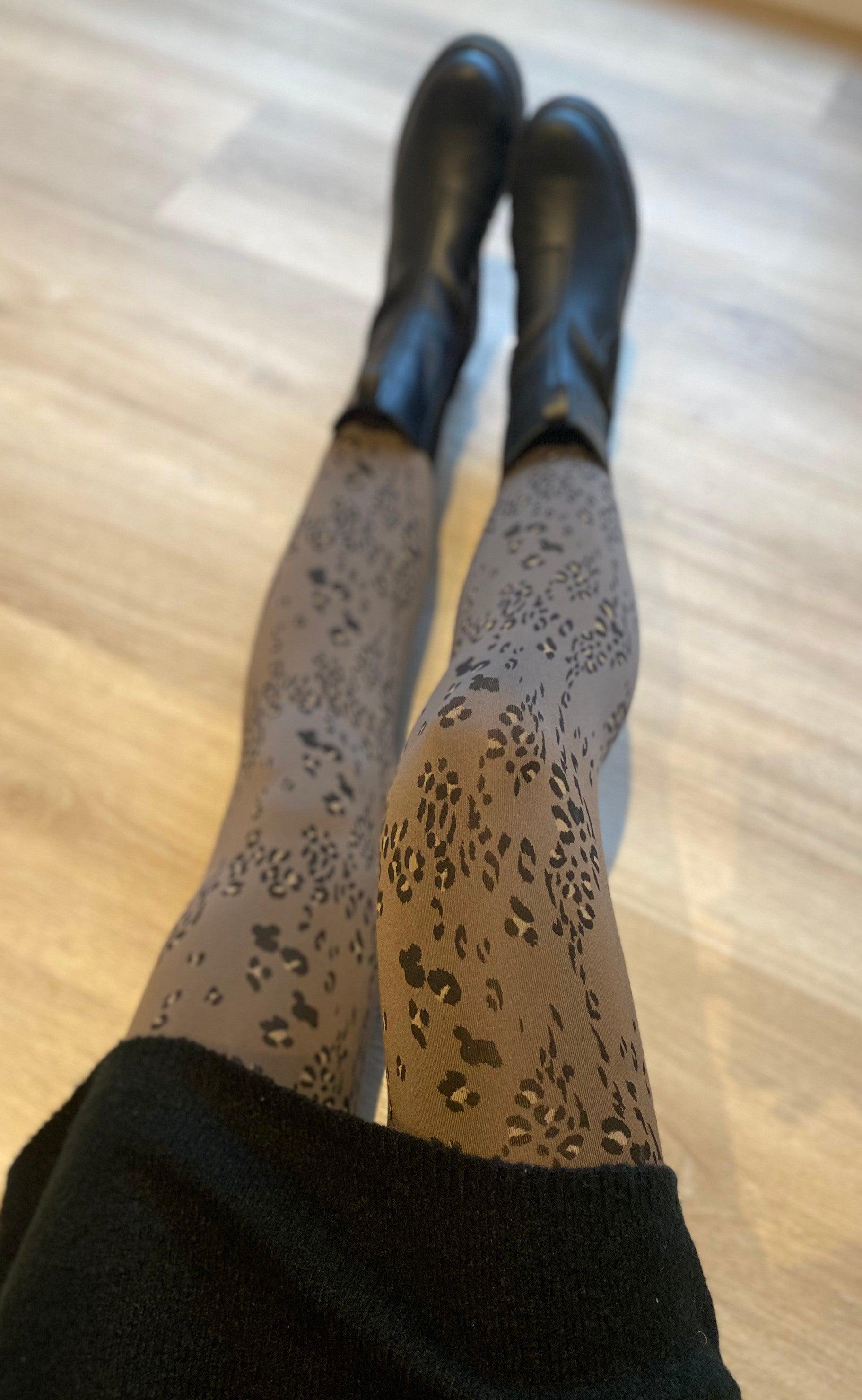 Tim & Simonsen Legging - Leopard - Taupe