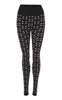 Tim & Simonsen Leggings - Hella Flower - Nero