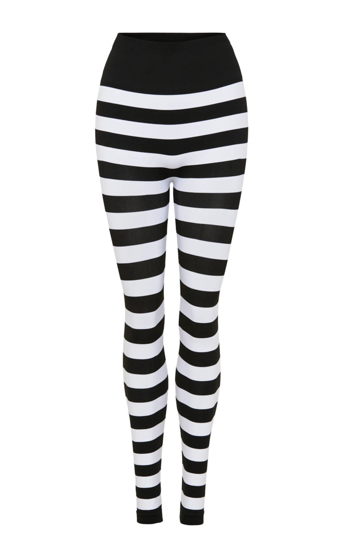 Tim & Simonsen Leggings - Malle Stripe - Nero-Bianca