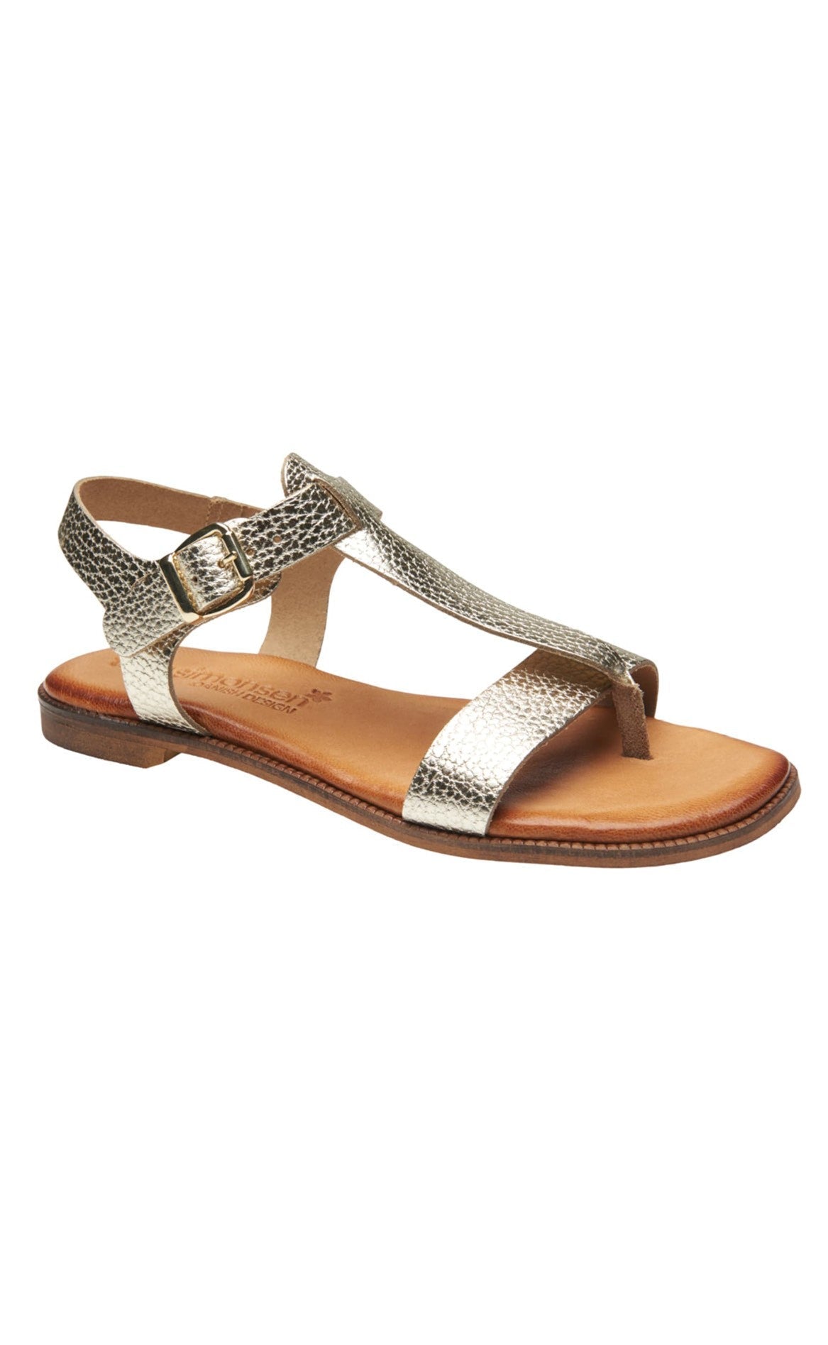 Tim & Simonsen Sandaler - Athena Metal - Platino Gold