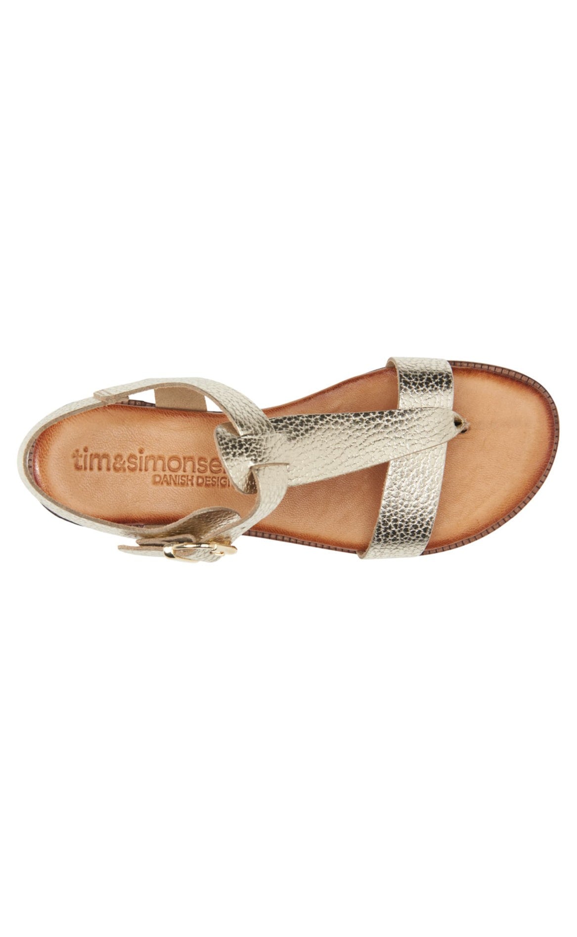 Tim & Simonsen Sandaler - Athena Metal - Platino Gold