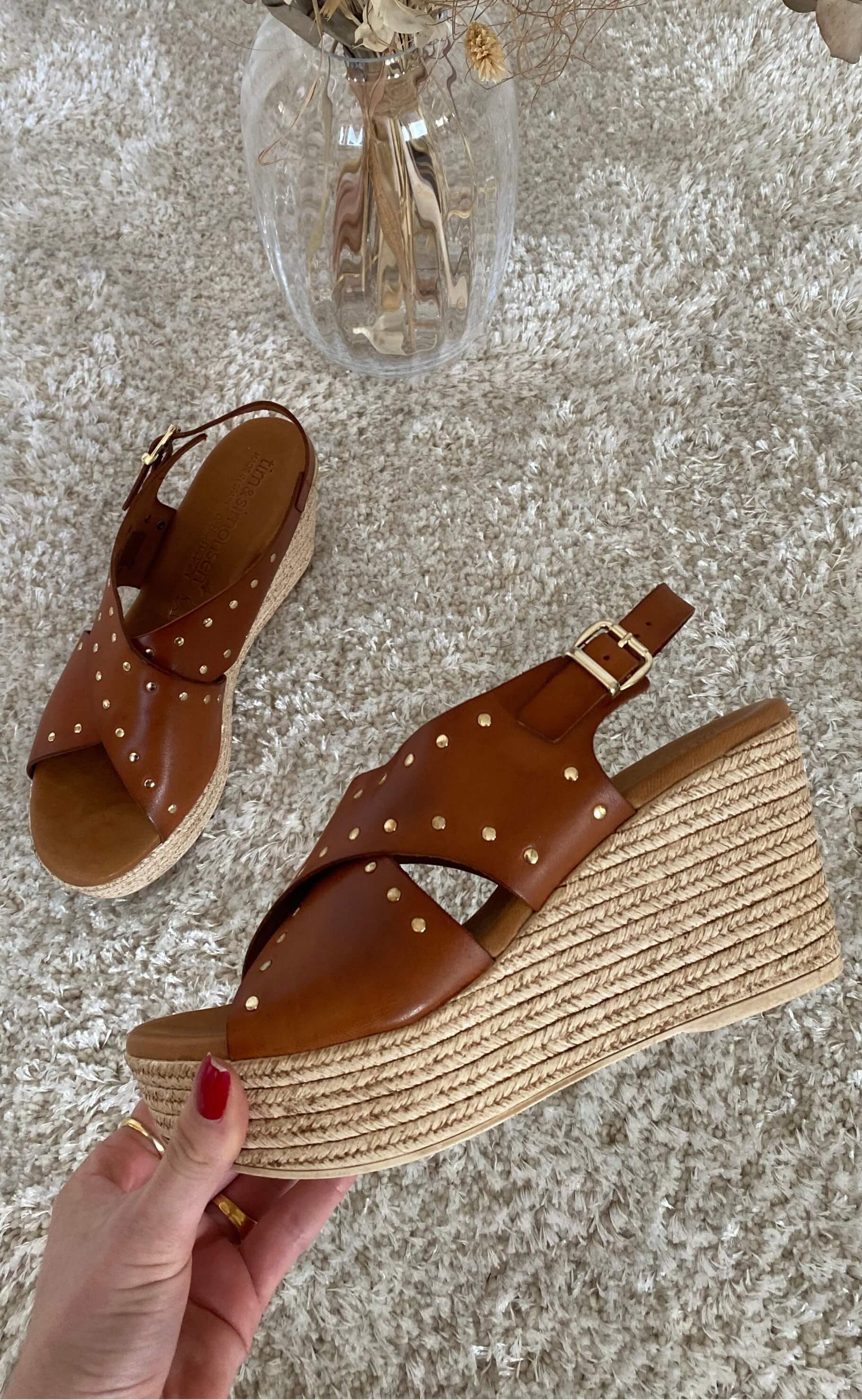 Tim & Simonsen Sandaler - Isabella Stud - Leather Color