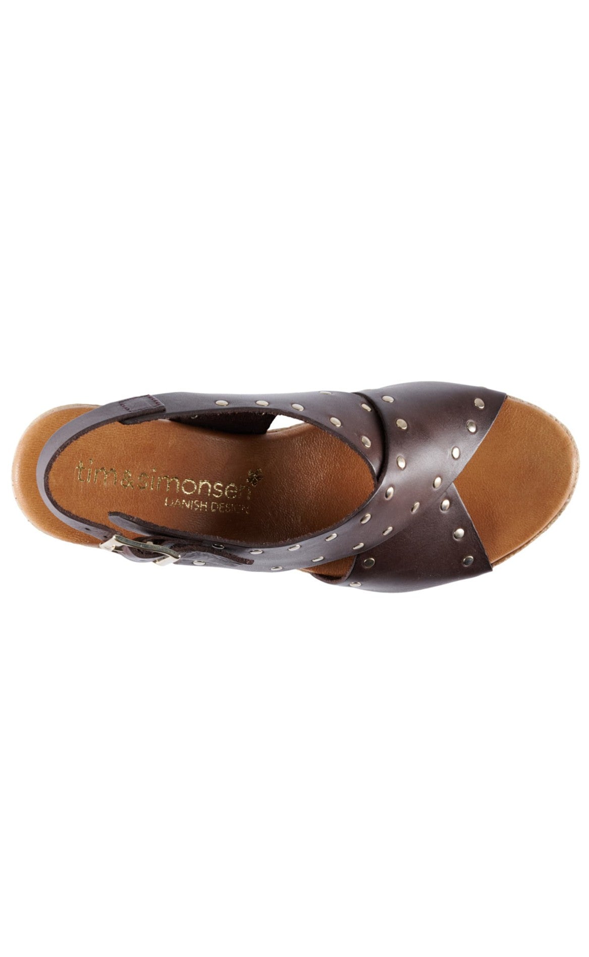 Tim & Simonsen Sandaler - Isabella Stud - Marron