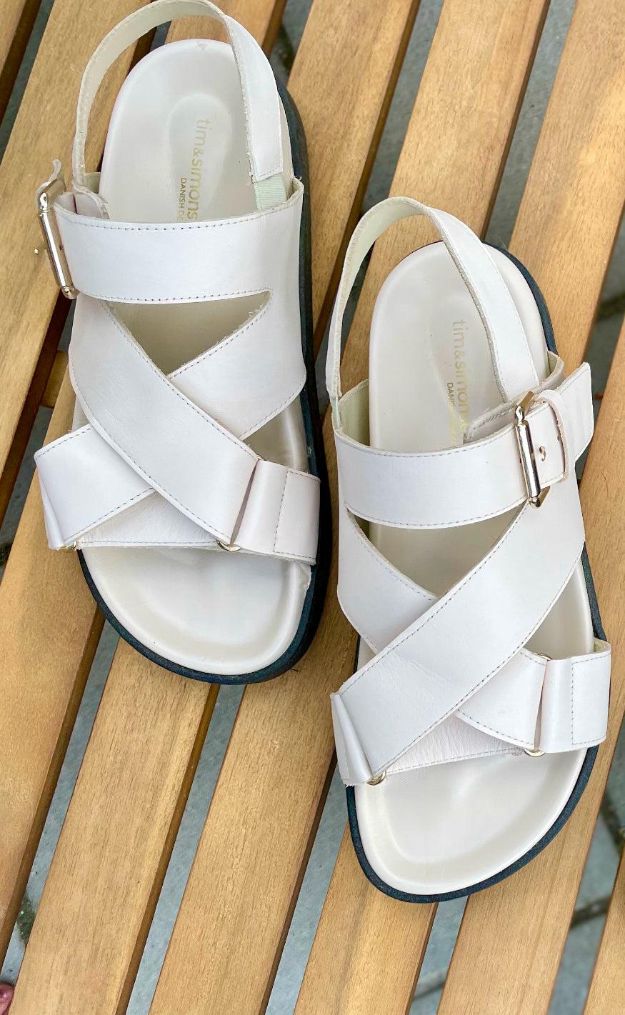 Tim & Simonsen Sandaler - Ivana - Ivory