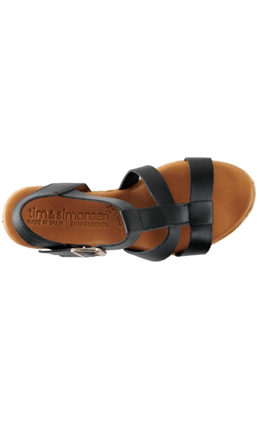 Tim & Simonsen Sandaler - Lucia - Black