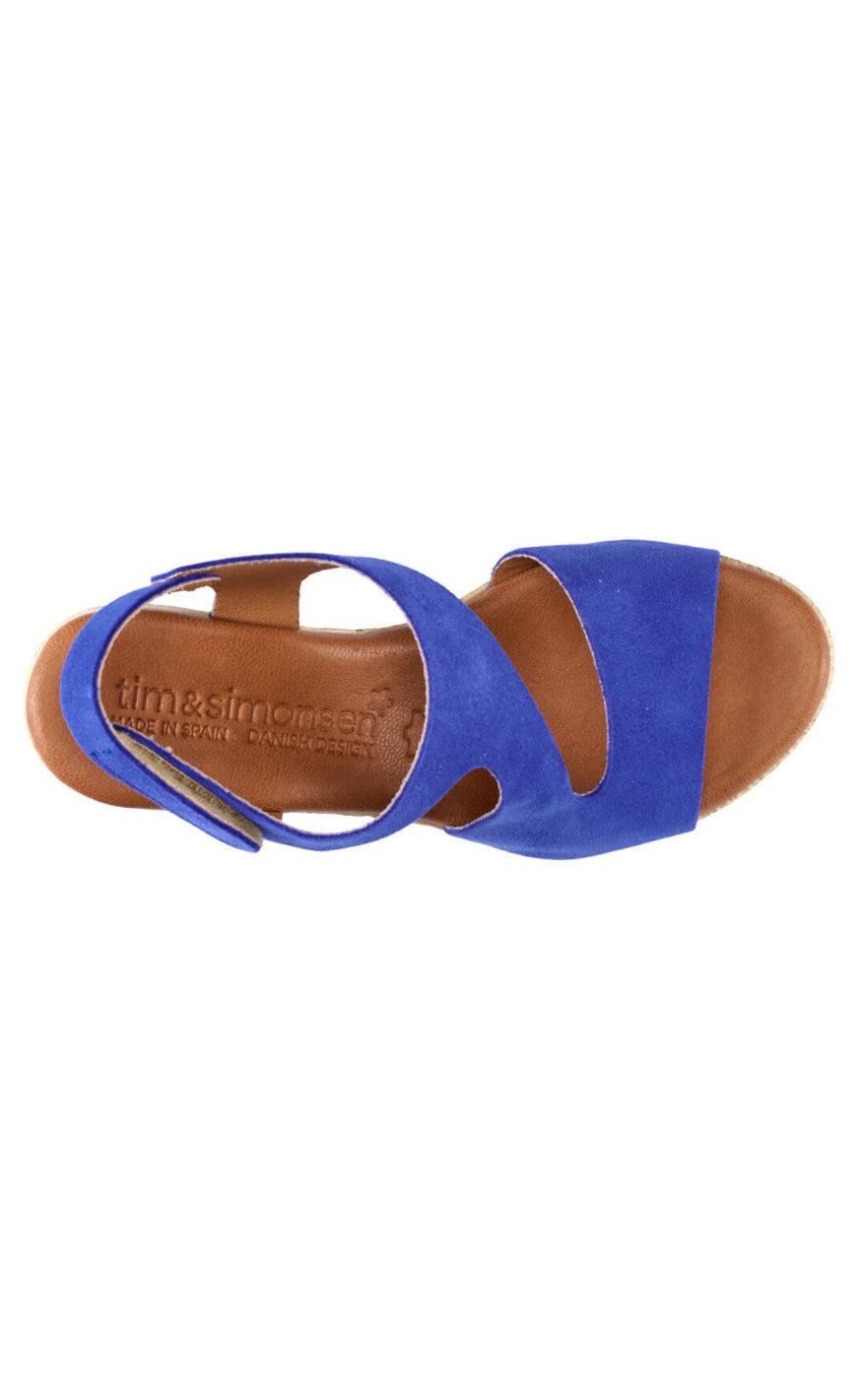Tim & Simonsen Sandaler - Masha Suede - Royal