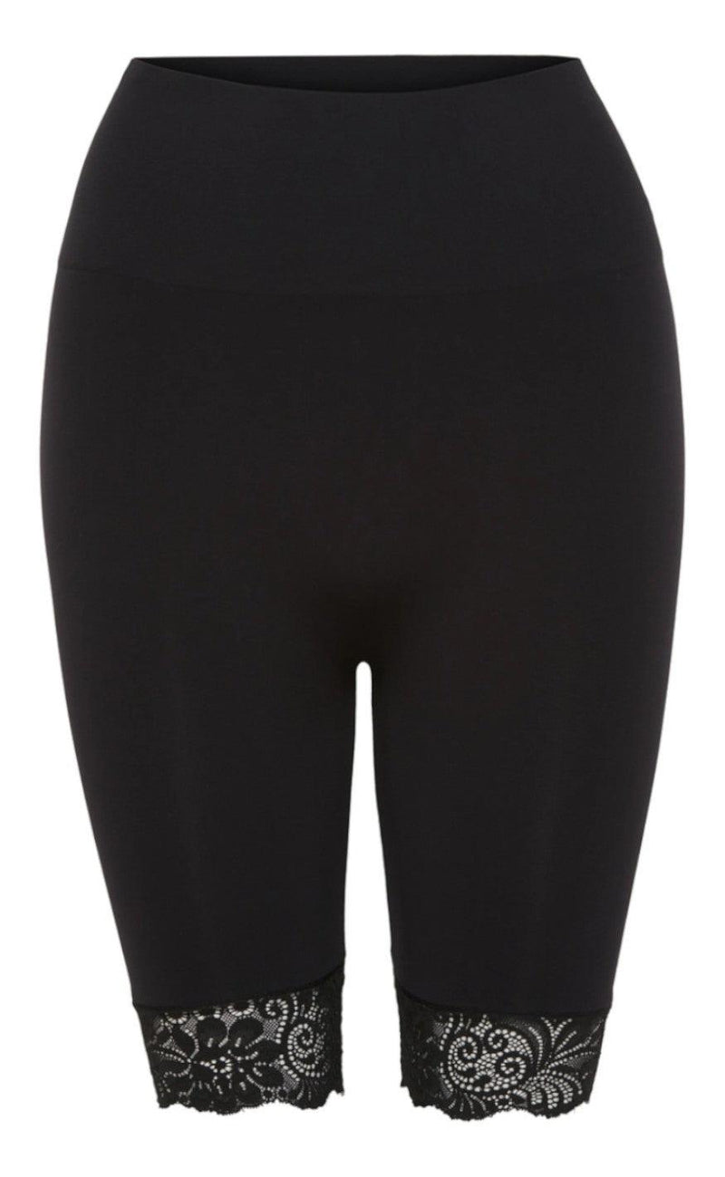 Tim & Simonsen Shorts - Gry Bike Lace High Waisted - Black