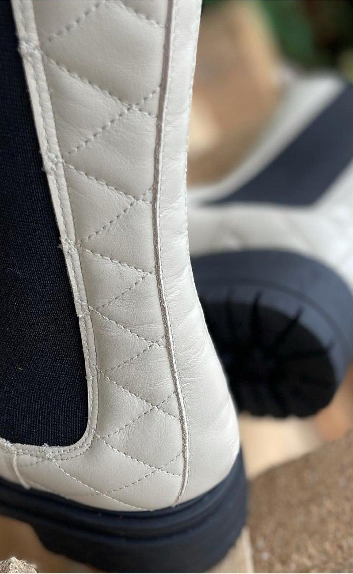 Tim & Simonsen Støvler - Kira Quilt - Beige