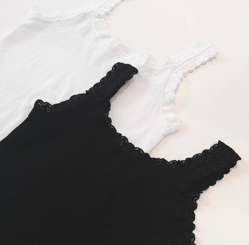 Tim & Simonsen Top - Frida Rib - Bianco